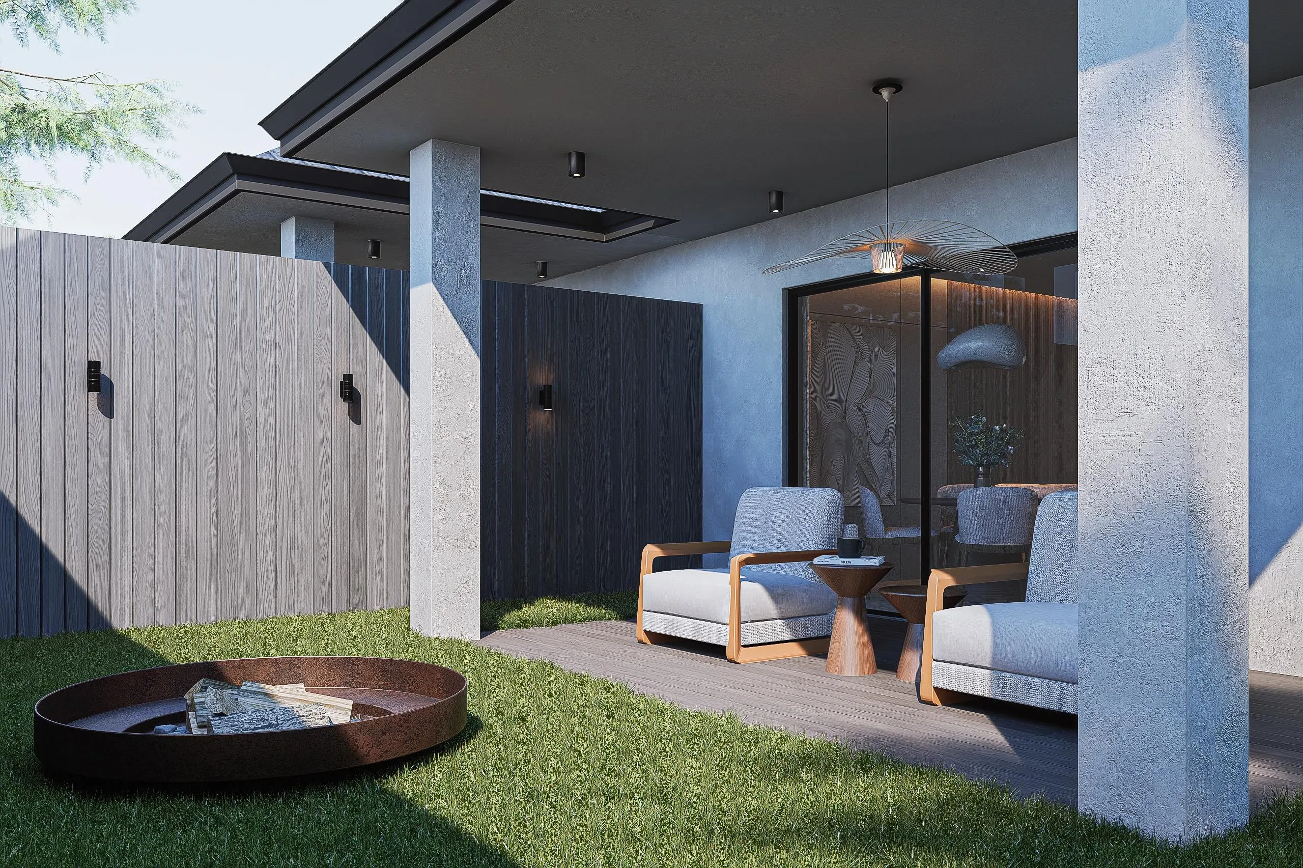 Residence House Full Package — Contemporary Estate — 55