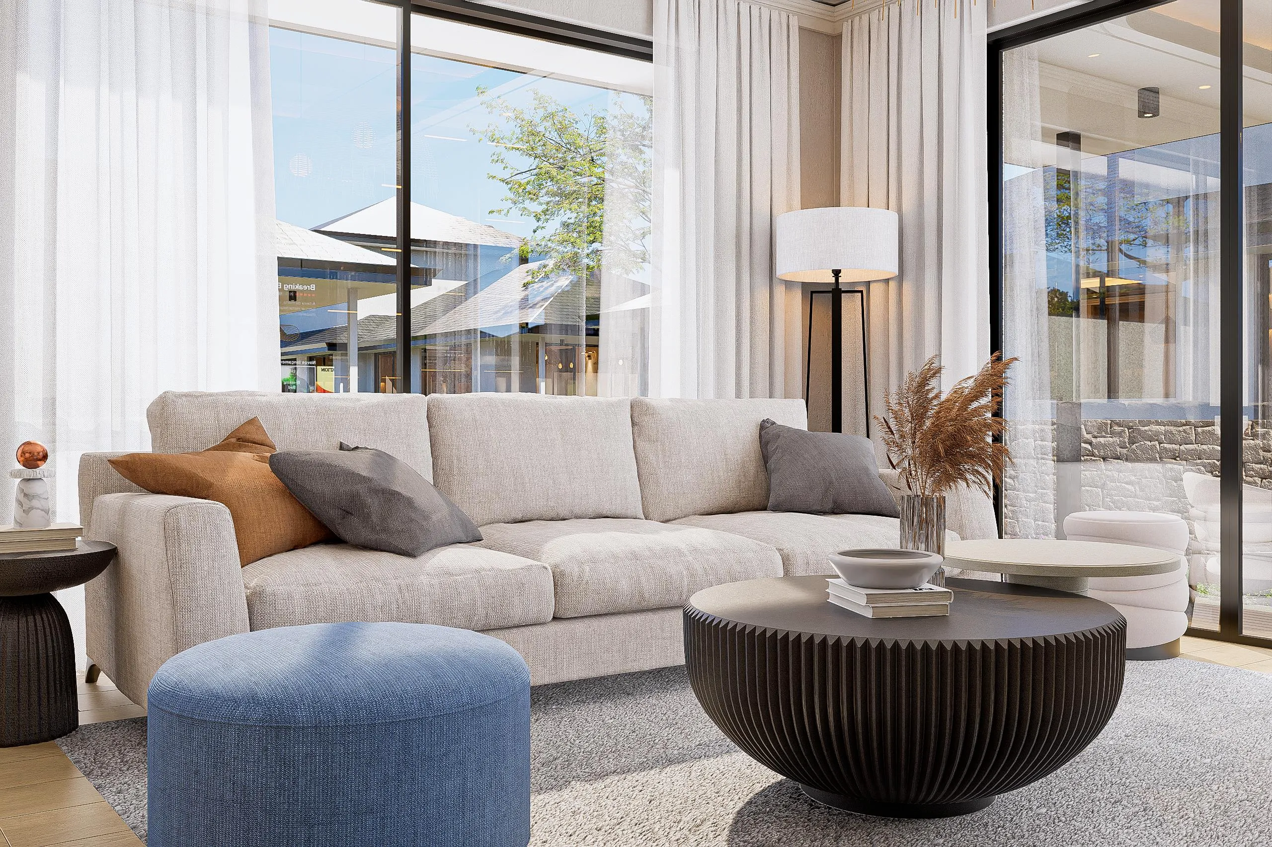 Lounge and Coffee Table Package — 2